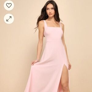 Lulu's Floor Length Dress